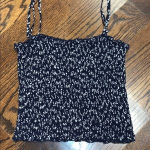 BRANDY MELVILLE navy blue tank top